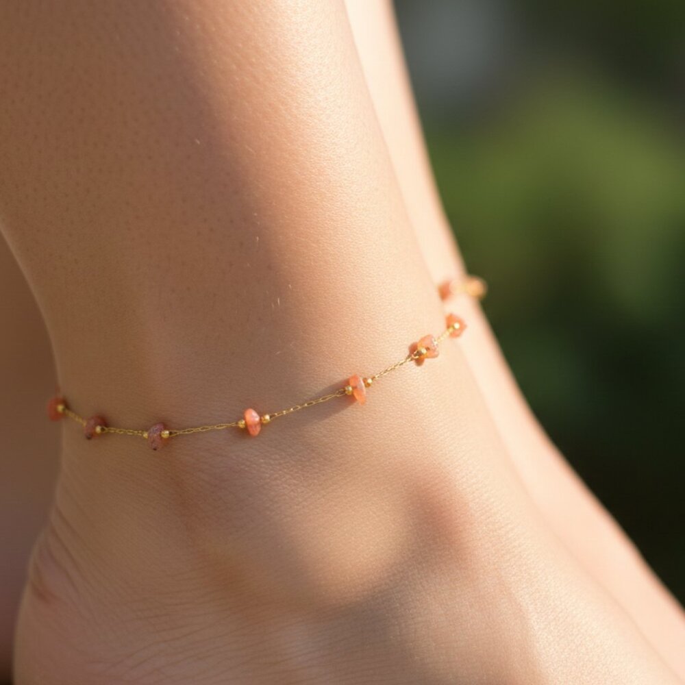 Handmade Anklet – A Stylish Choice for Women, Thoughtful Gift Idea, EVCH1046
